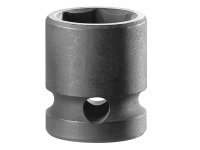 Facom 6-Point Stubby Impact Socket 1/2in Drive 15mm