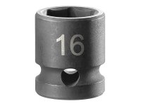Facom 6-Point Stubby Impact Socket 1/2in Drive 16mm