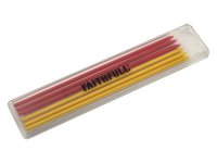 Faithfull Mixed Pencil Marking Refill Pack 6 Piece