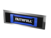 Faithfull Stainless Steel Flexifit Trowel with Foam 14in