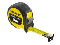Stanley Tools CONTROL-LOCK Pocket Tape 8m (Width 25mm) (Metric only)