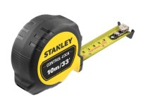 Stanley Tools CONTROL-LOCK Pocket Tape 10m/33ft (Width 25mm)