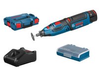 Bosch GRO 12V-35 Rotary Tool 12V 2 x 2.0Ah Li-ion + Accessories