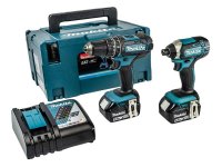 Makita DLX2131TJ Twin Pack 18V 2 x 5.0Ah Li-ion