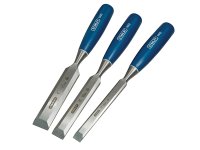 Stanley Tools 5002 Bevel Edge Chisel Set 3 Piece