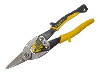 Stanley Tools Yellow Aviation Snips Straight Cut 250mm (10in)
