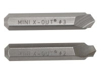 BOA Mini X-Out® Screw Extractors Wood Screw Sizes No.6-10