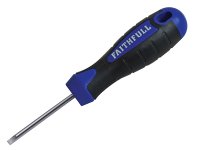 Faithfull Bradawl Soft Grip Handle Chisel Tip