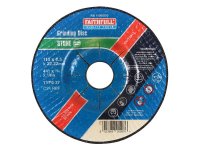 Faithfull Depressed Centre Stone Grinding Disc 115 x 6 x 22.23mm