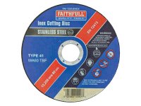 Faithfull Inox Cutting Disc 115 x 1.2 x 22.23mm