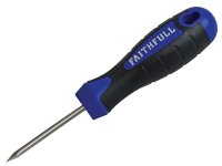 Faithfull Bradawl Soft Grip Handle Square Tip