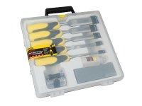 Stanley Tools DYNAGRIP Chisel with Strike Cap Set 5 Piece + Accessories