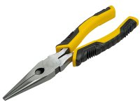 Stanley Tools ControlGrip Long Nose Cutting Pliers 200mm (8in)