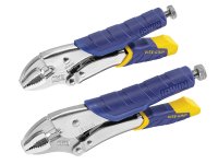 Irwin T214T Fast Release Locking Pliers Set of 2 7WR & 10WR