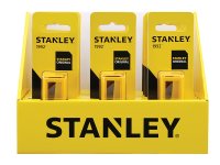 Stanley Tools Display Of 18 x Blade Dispensers