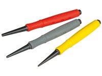 Stanley Tools DynaGrip Nail Punch Set 3 Piece