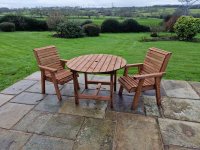 Churnet Valley - Valley Range 2 Seater Round Set