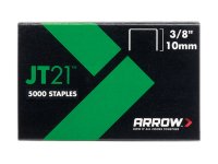 Arrow JT21 T27 Staples 10mm (3/8in) (Box of 5000)