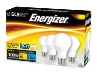 Energizer LED ES (E27) Opal GLS Non-Dimmable Bulb Warm White 1521lm 13.2W (Pack of 4)