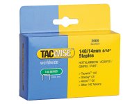 Tacwise 140 Heavy-Duty Staples 14mm (Type T50 G) (Pack of 2000)
