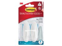 Command Medium Bathroom Hooks (Pack of 2)