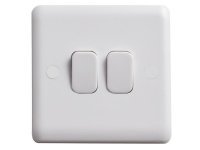 Deta Light Switch 2-Gang 2-Way