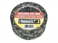 Everbuild Builder's PVC Tape 75mm x 33m Black