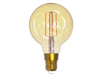 Link2Home Wi-Fi LED ES (E27) Balloon Filament Dimmable Bulb White 470lm 5.5W