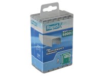 Rapid 140/8 8mm Galvanised Staples (Pack of 5000)