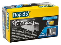 Rapid 28/10 10mm DP x 5m Galvanised Staples (Box of 1000 x 5)