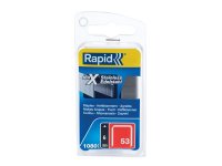 Rapid 53/6B 6mm Stainless Steel Fine Wire Staples (Box of 1080)
