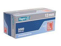 Rapid 53/12B 12mm Galvanised Staples (Box of 5000)