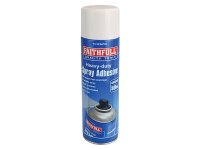 Faithfull Spray Adhesive Non-Chlorinated 500ml