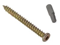 ForgeFix Concrete Frame Screw TORX® Compatible High-Low Thread ZYP 7.5 x 72mm (Box of 100)