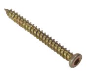 ForgeFix Concrete Frame Screw TORX® Compatible High-Low Thread ZYP 7.5 x 72mm (Bag of 10)