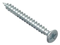 ForgeFix Multi-Purpose Pozi Compatible Screw CSK ST ZP 4.0 x 40mm Forge (Pack of 20)