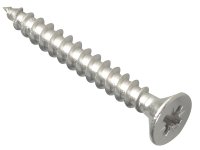 ForgeFix Multi-Purpose Pozi Compatible Screw CSK ST S/Steel 5.0 x 40mm Forge (Pack of 15)