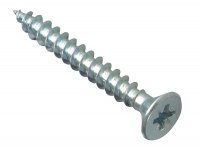 ForgeFix Multi-Purpose Pozi Compatible Screw CSK ST ZP 5.0 x 40mm Forge (Pack of 15)