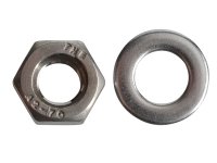 ForgeFix Hexagonal Nuts & Washers A2 Stainless Steel M6 ForgePack 20 Pieces