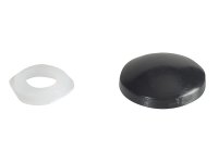 ForgeFix Domed Cover Cap Black No. 6-8 Forge (Pack of 20)