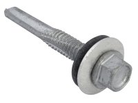 ForgeFix TechFast Hex Head Roofing Screw Self-Drill Heavy Section 5.5 x 38mm (Pack of 100)