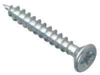 ForgeFix Multi-Purpose Pozi Compatible Screw CSK ST ZP 4 x 30mm (Box of 200)