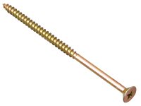 ForgeFix Multi-Purpose Pozi Compatible Screw CSK ST ZYP 5.0 x 100mm (Box of 100)