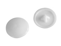 ForgeFix Pozi Compatible Cover Cap White No.6-8 (Bag of 100)