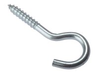 ForgeFix Screw Hook ZP 60 x 10Ga (Bag of 10)