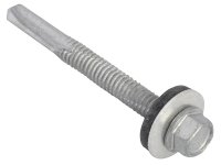 ForgeFix TechFast Hex Head Roofing Screw Self-Drill Heavy Section 5.5 x 51mm (Pack of 100)