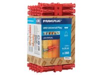 Rawlplug Red UNO® Plugs 6 x 28mm (Pack of 288)