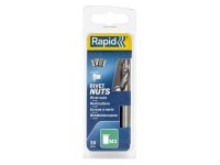 Rapid Steel Rivet Nuts M3 (Pack of 20 + Free Drill Bit)