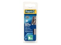 Rapid Steel Rivet Nuts M4 (Pack of 20 + Free Drill Bit)