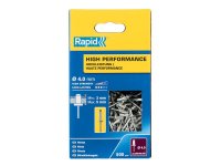 Rapid High Performance Rivets 4 x 8mm (Box of 500)